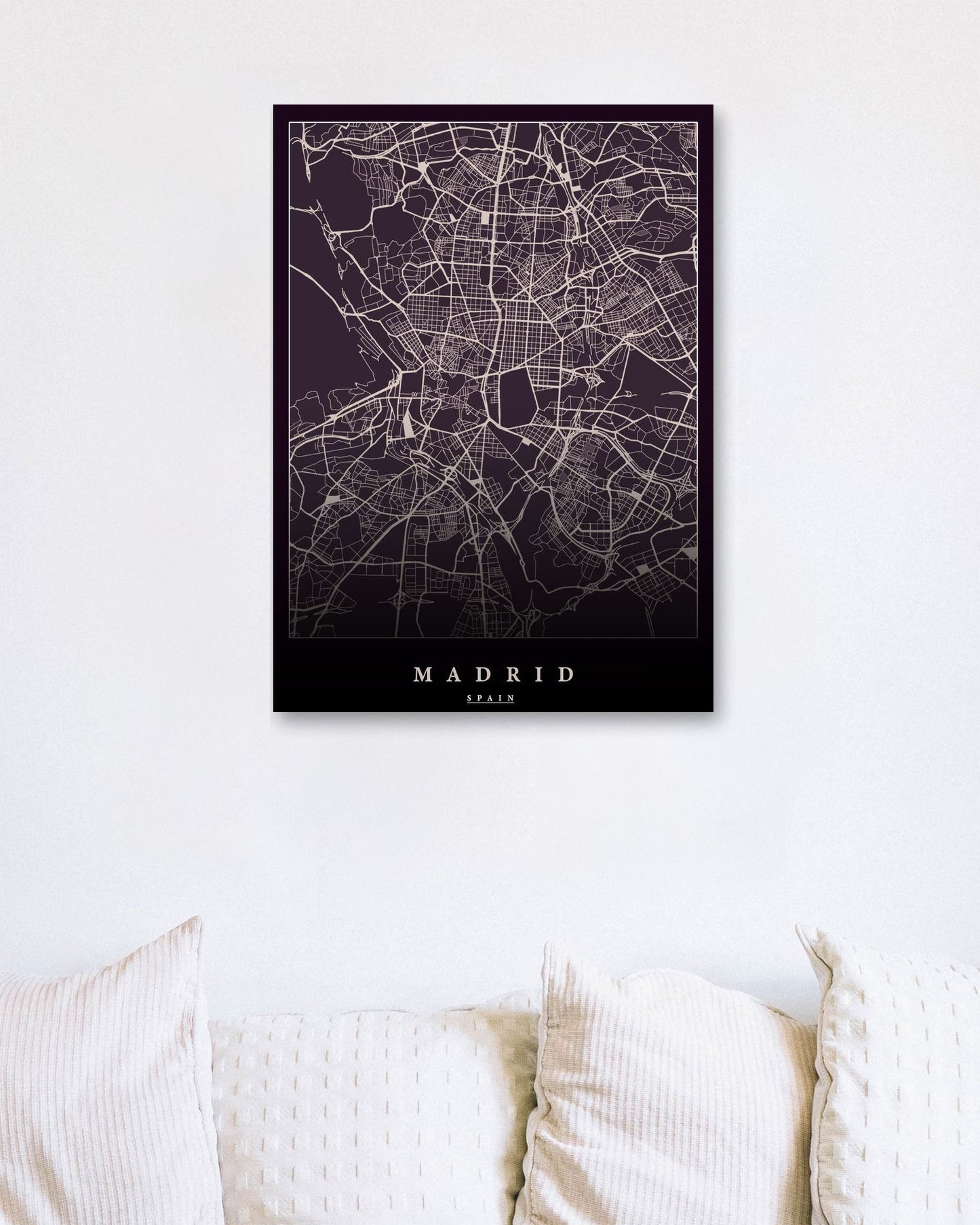 Madrid maps art - @SanDee15