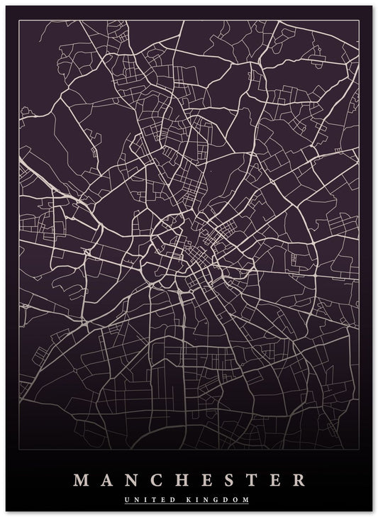 Manchester map - @SanDee15