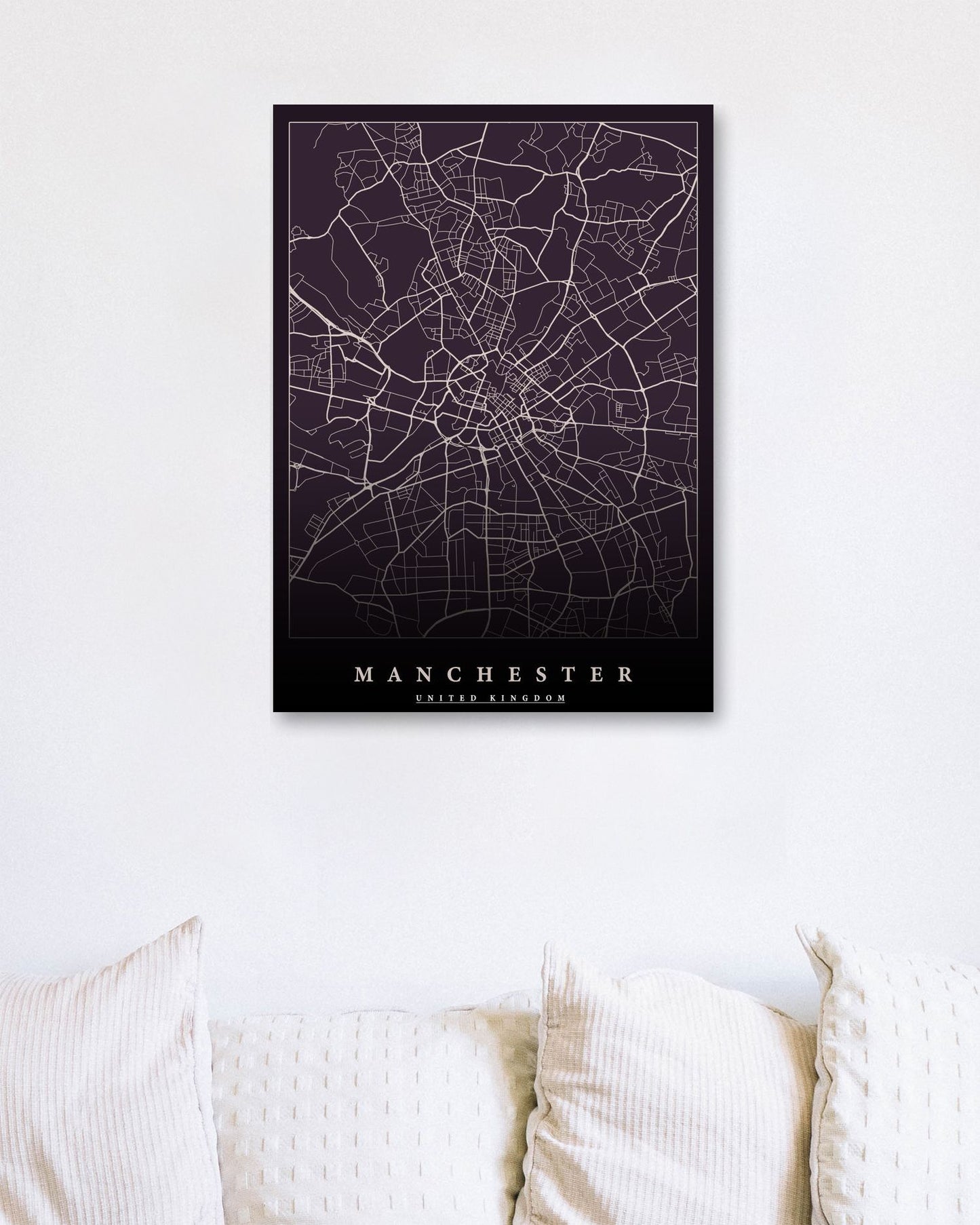 Manchester map - @SanDee15