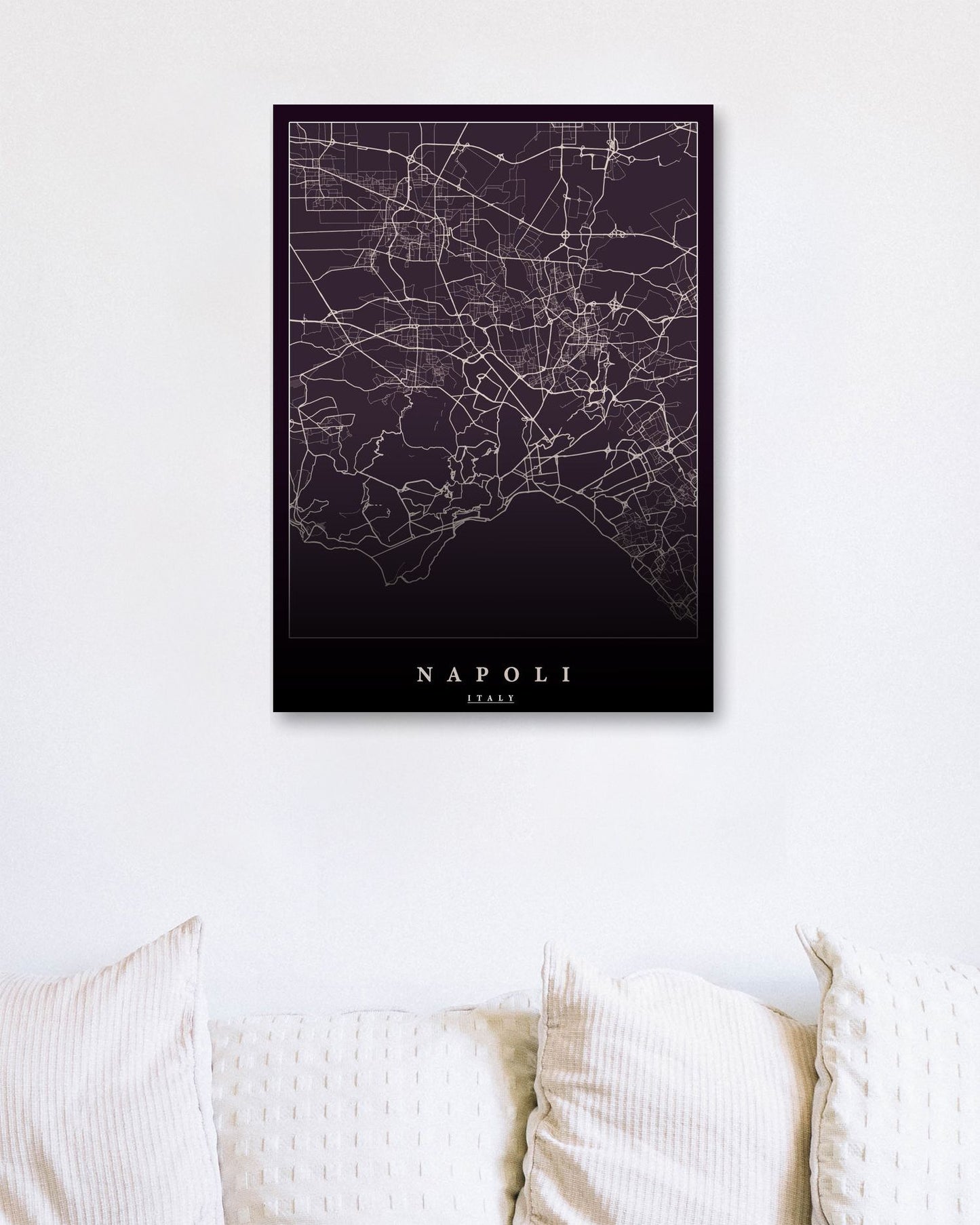 Napoli maps art - @SanDee15
