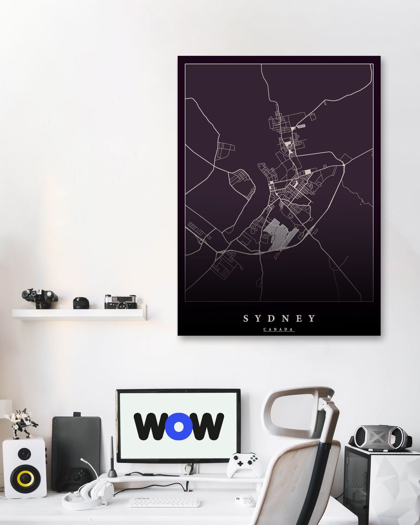 Sydney maps art - @SanDee15