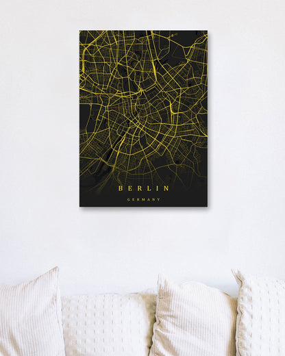 Berlin map - @SanDee15