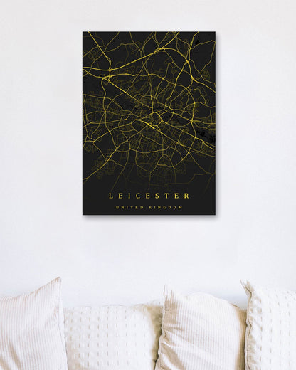 Leicester map - @SanDee15