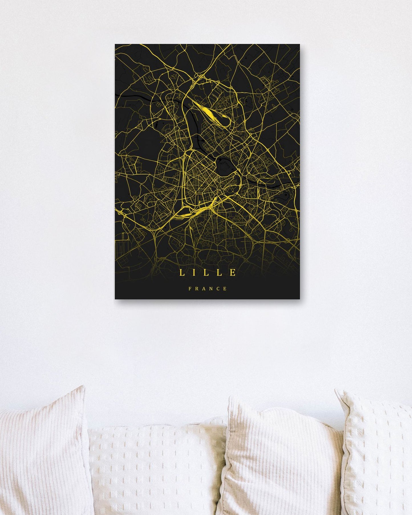 Lille maps art - @SanDee15