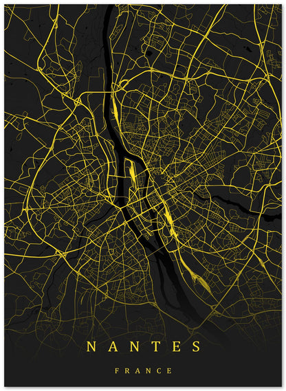 Nantes map - @SanDee15