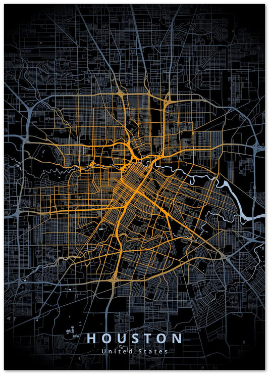 Houston map - @Dioosptr