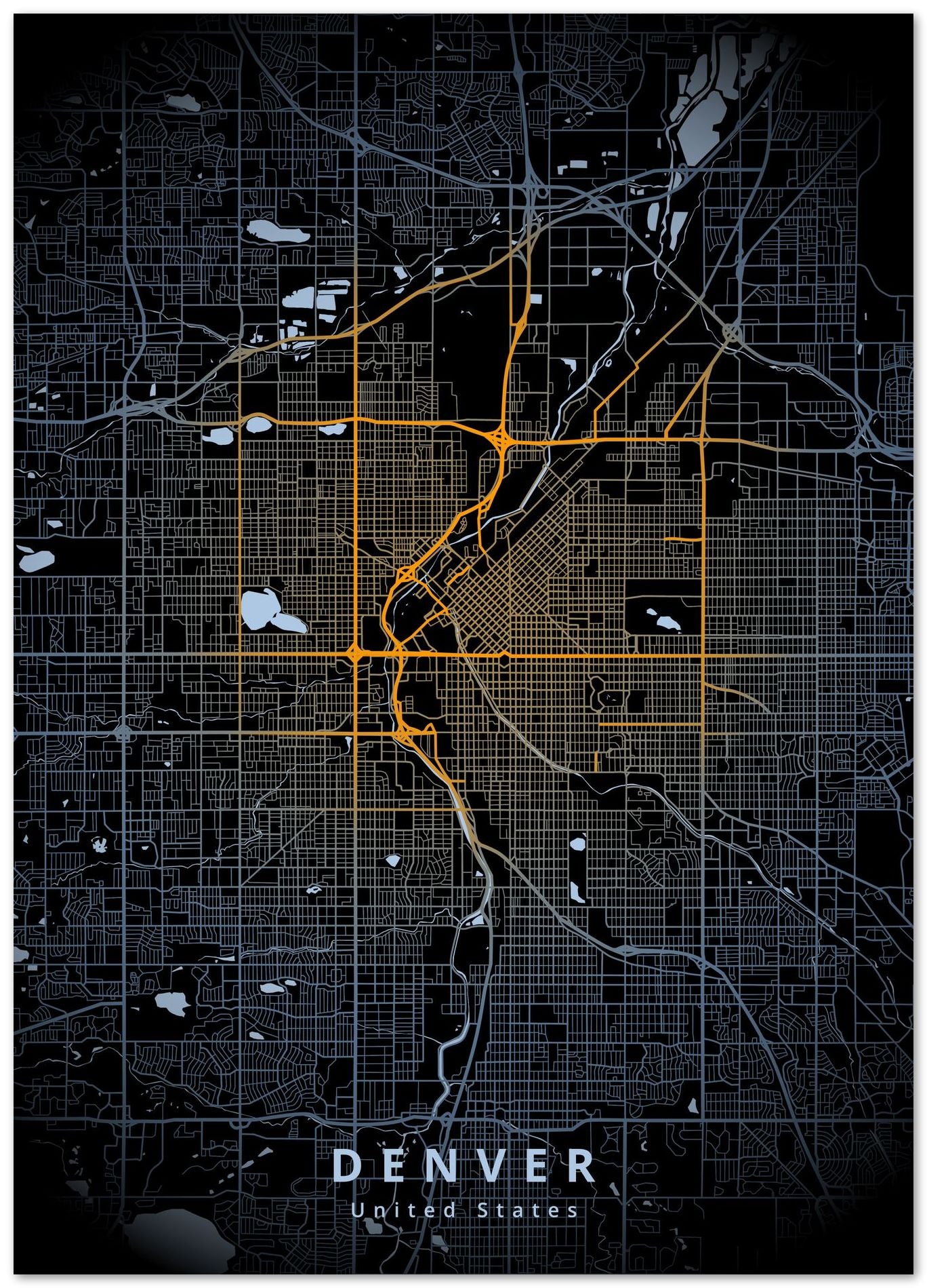 Denver map - @Dioosptr