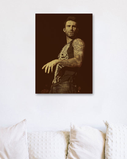 Adam Levine Retro Vintage 1 - @oizyproduction