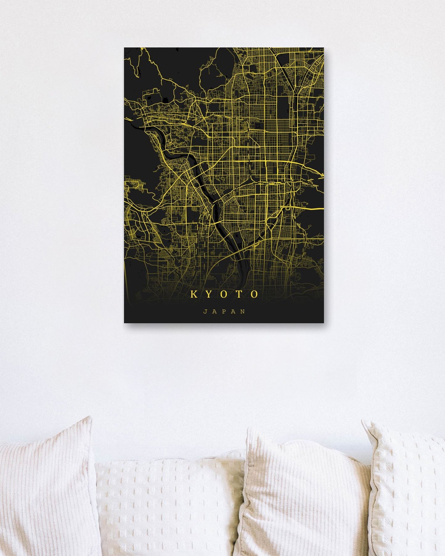 Kyoto map - @SanDee15