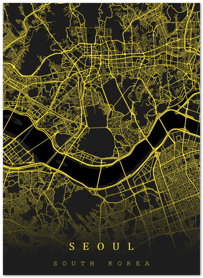 Seoul map - @SanDee15