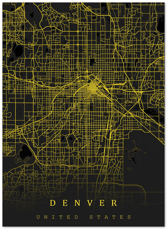 Denver map - @SanDee15