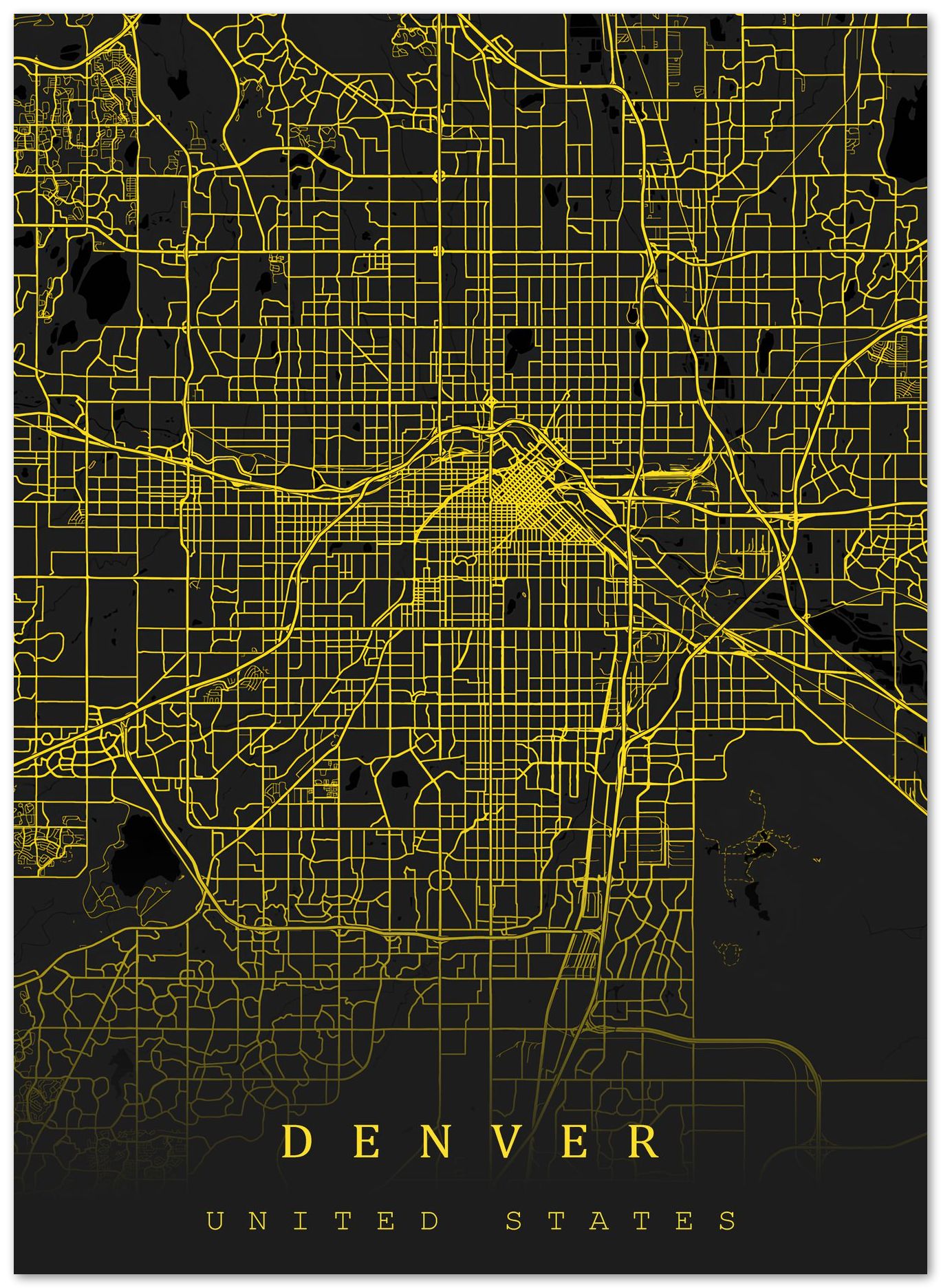 Denver map - @SanDee15