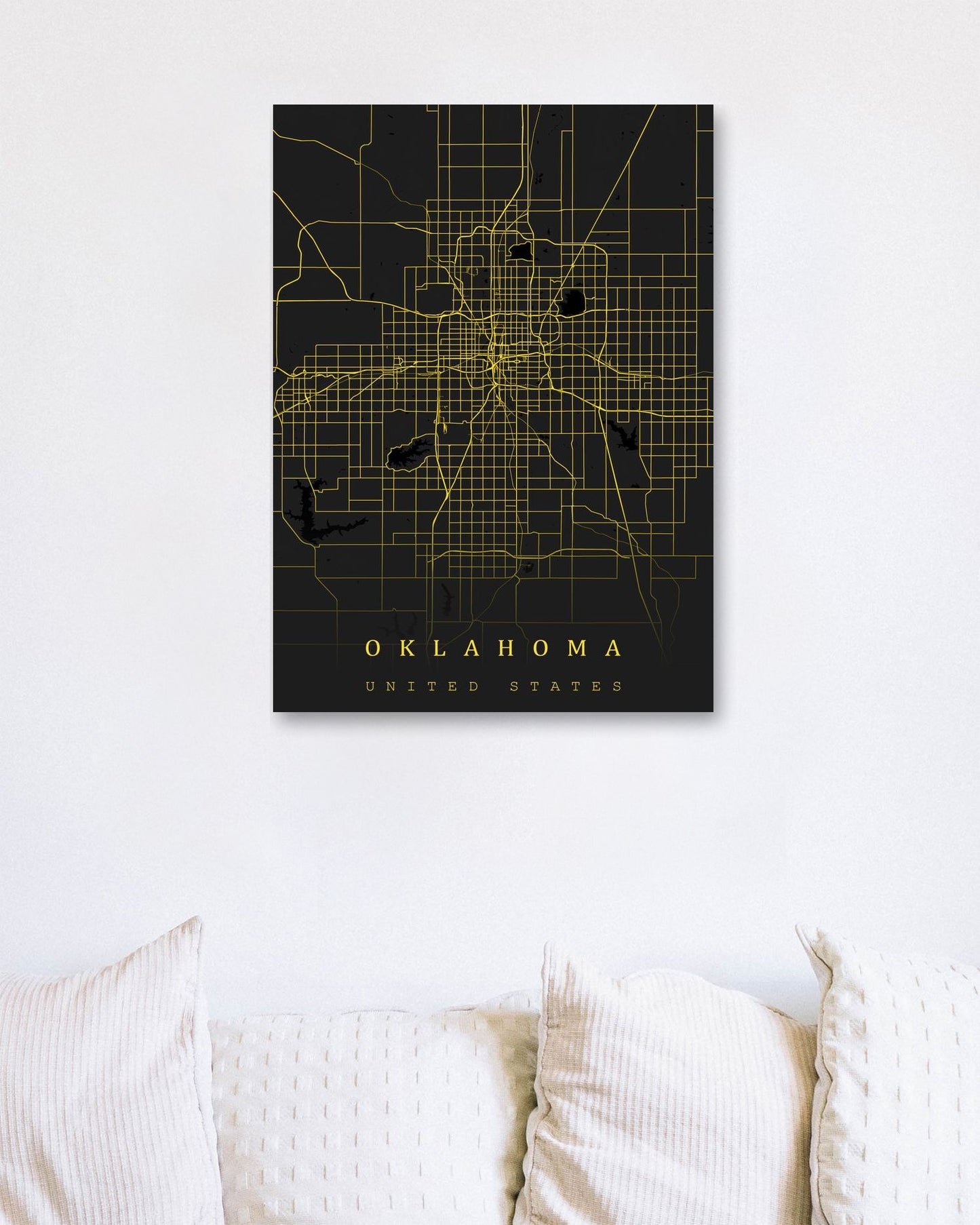 Oklahoma map - @SanDee15