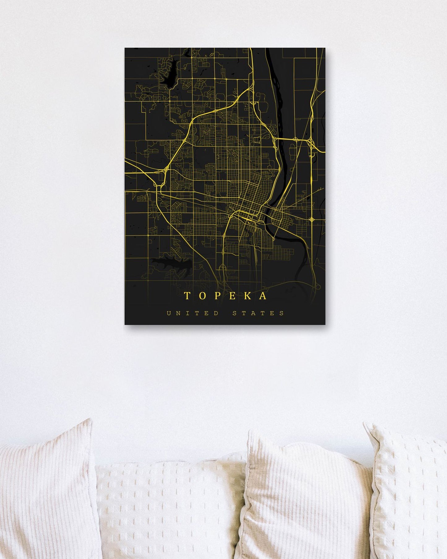 Topeka maps art - @SanDee15