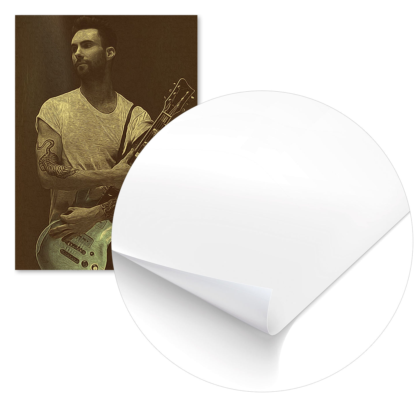 Adam Levine Retro Vintage 2 - @oizyproduction