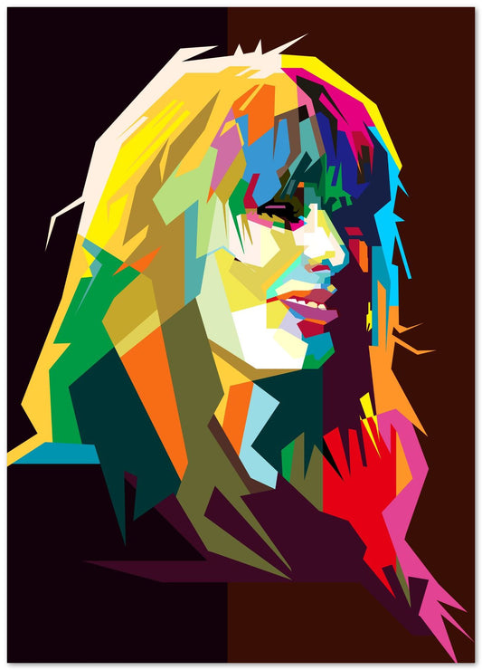 Taylor Swift Pop Art WPAP - @Artkreator