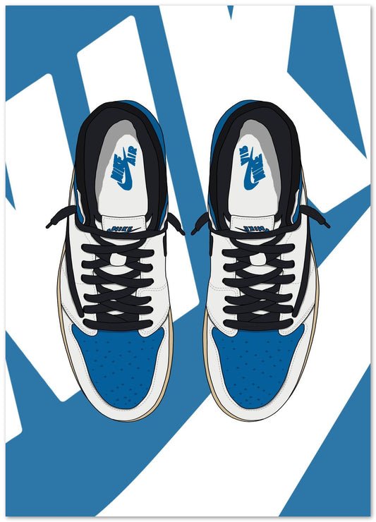 SK Nike blue - @SNEAKHEAD
