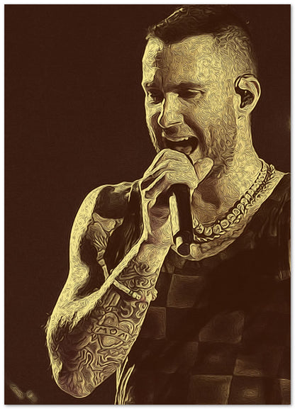 Adam Levine Retro Vintage 5 - @oizyproduction