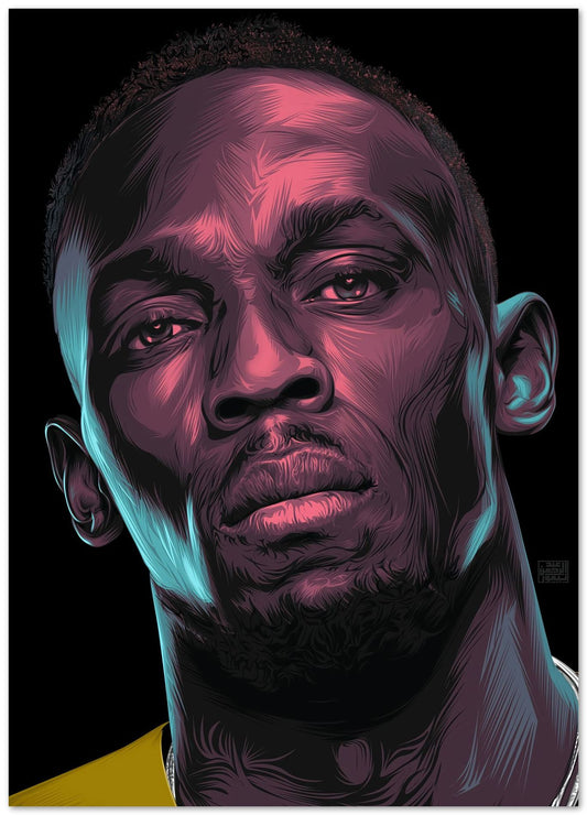 Usain Bolt - @LordCreative