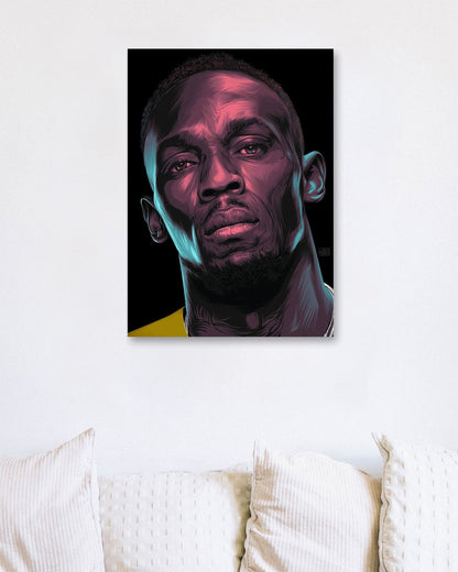 Usain Bolt - @LordCreative