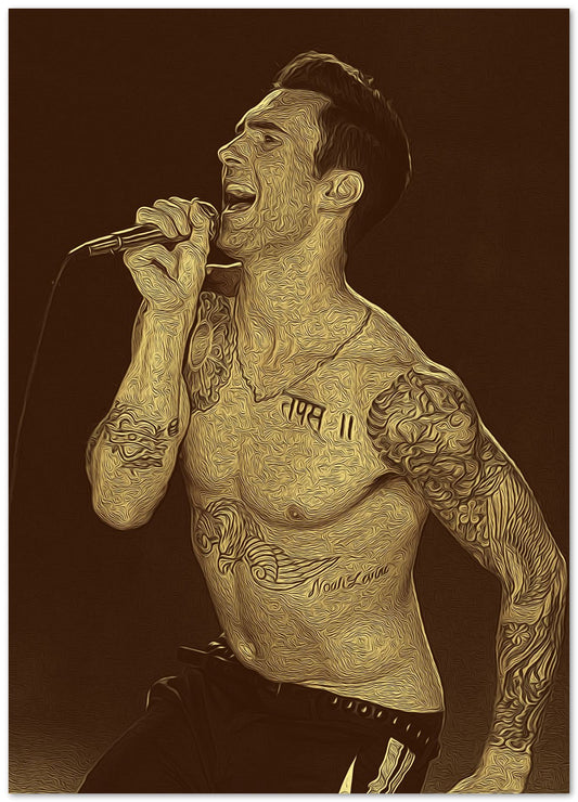 Adam Levine Retro Vintage 6 - @oizyproduction