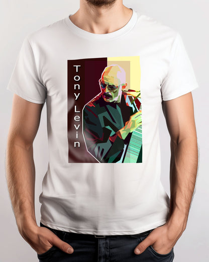 Tony Levin Pop Art WPAP - @Artkreator