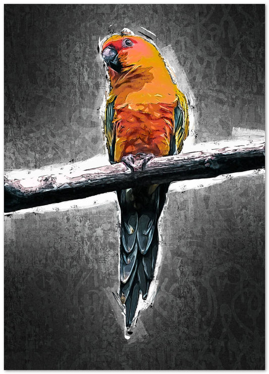 Bird Dark Background  - @TRANDINGPOSTER