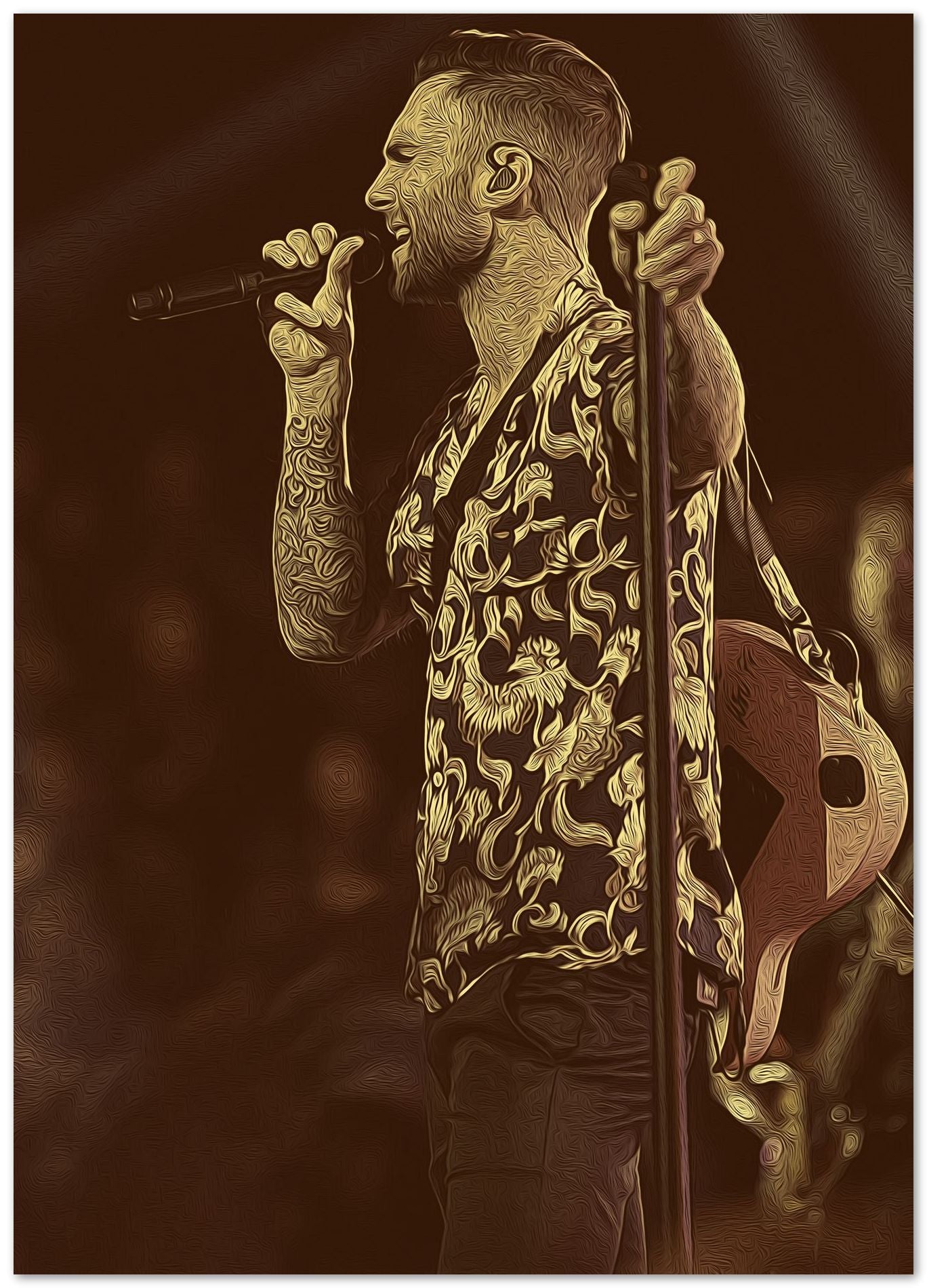 Adam Levine Retro Vintage 7 - @oizyproduction