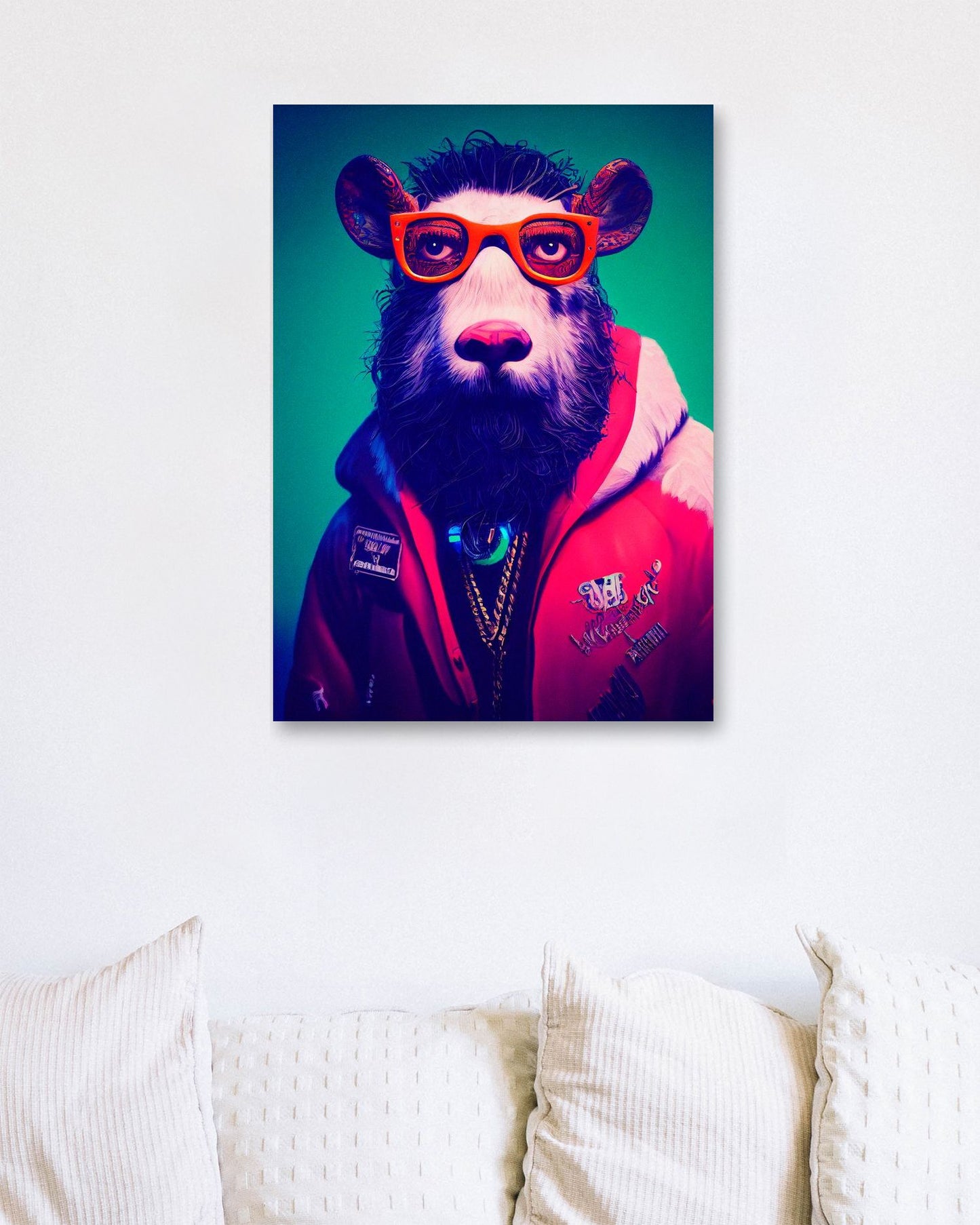 Buffalo portrait - @Artnesia
