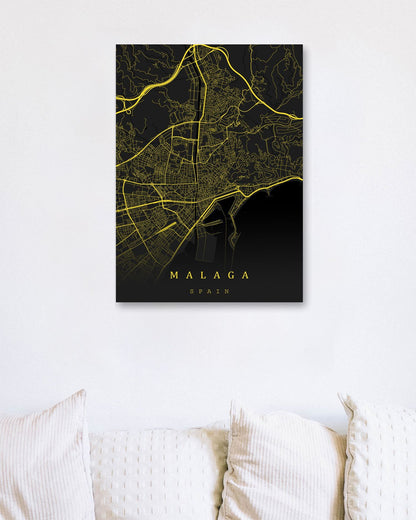 Malaga map - @SanDee15