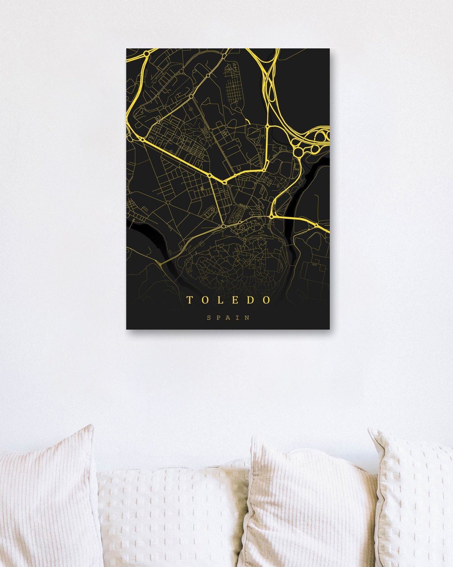 Toledo maps art - @SanDee15