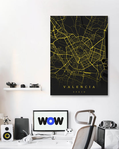 Valencia map - @SanDee15