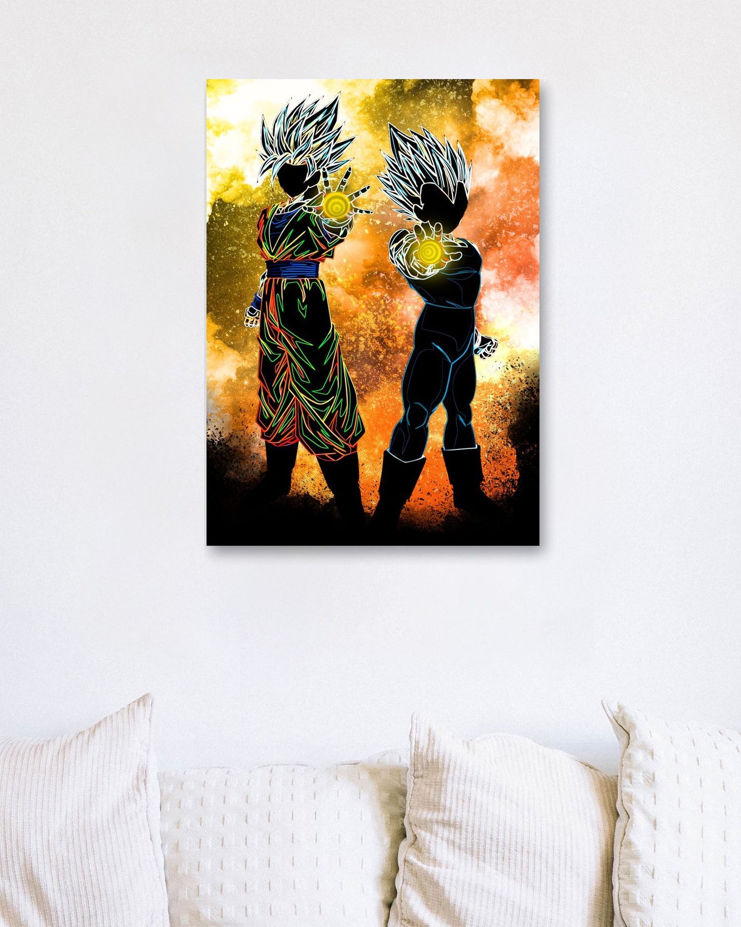 Soul of the goku and vegeta - @SanDee15