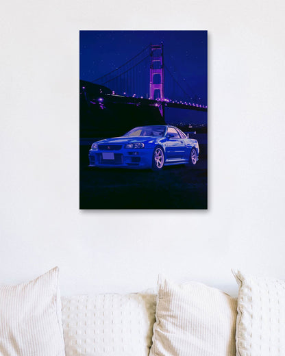 Nissan GTR R34 - @nueman