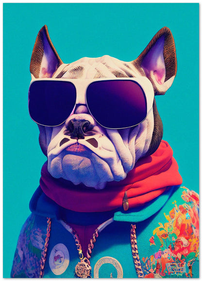 Bulldog Atompunk - @Artnesia