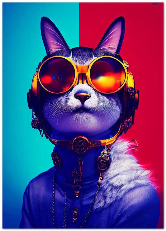 Cat Atompunk - @Artnesia