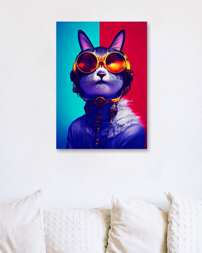 Cat Atompunk - @Artnesia