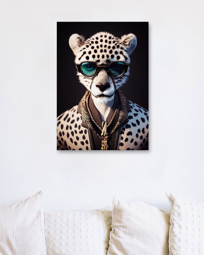 Cheetah portrait - @Artnesia