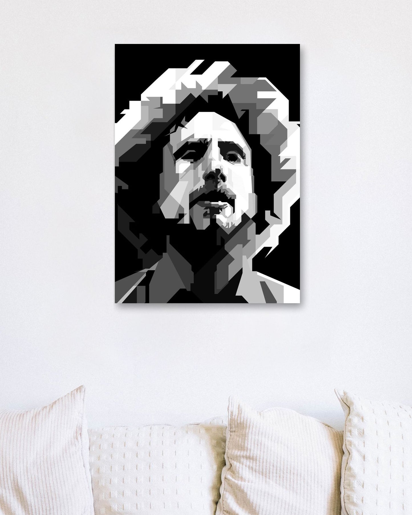 Zack De La Rocha Black White - @Artkreator