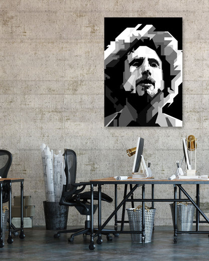 Zack De La Rocha Black White - @Artkreator