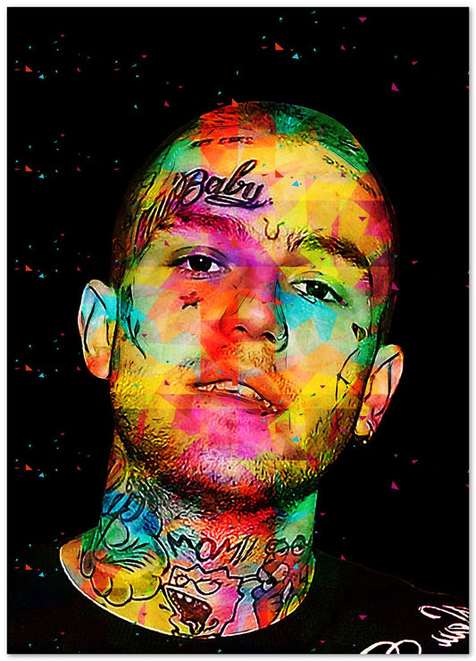 Colorful Of Lil Peep - @ColorfulArt