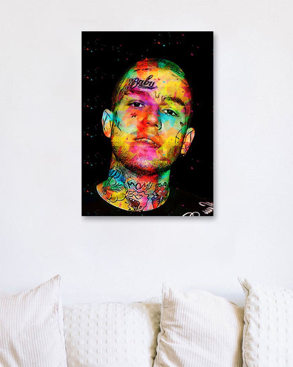 Colorful Of Lil Peep - @ColorfulArt