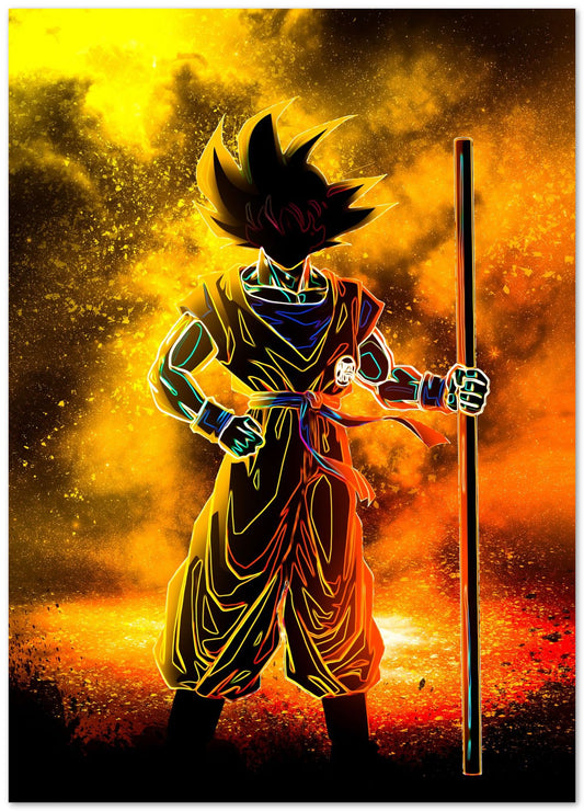 Soul of goku illustrations - @SanDee15