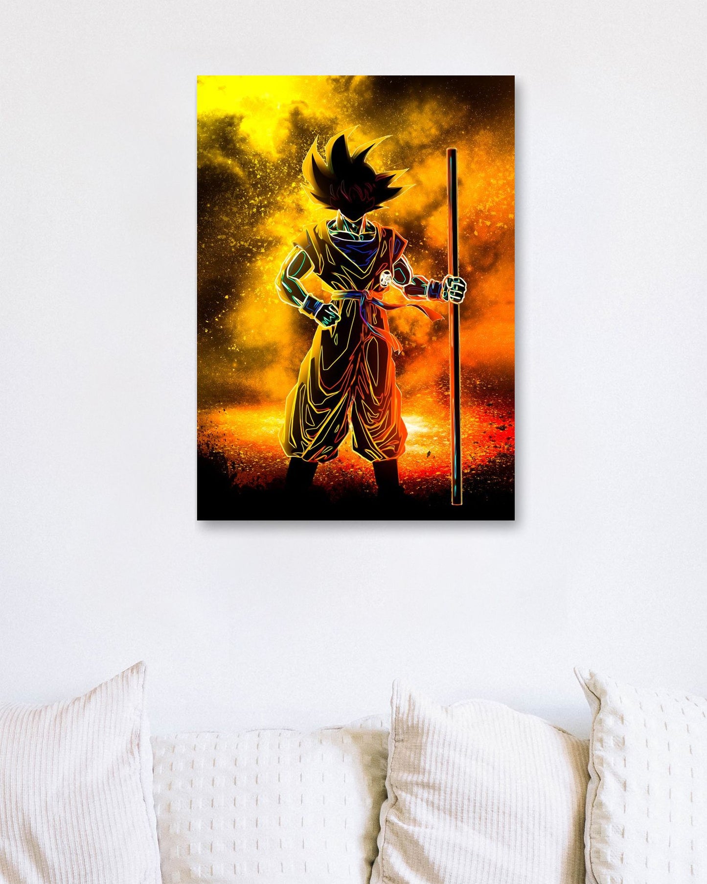 Soul of goku illustrations - @SanDee15