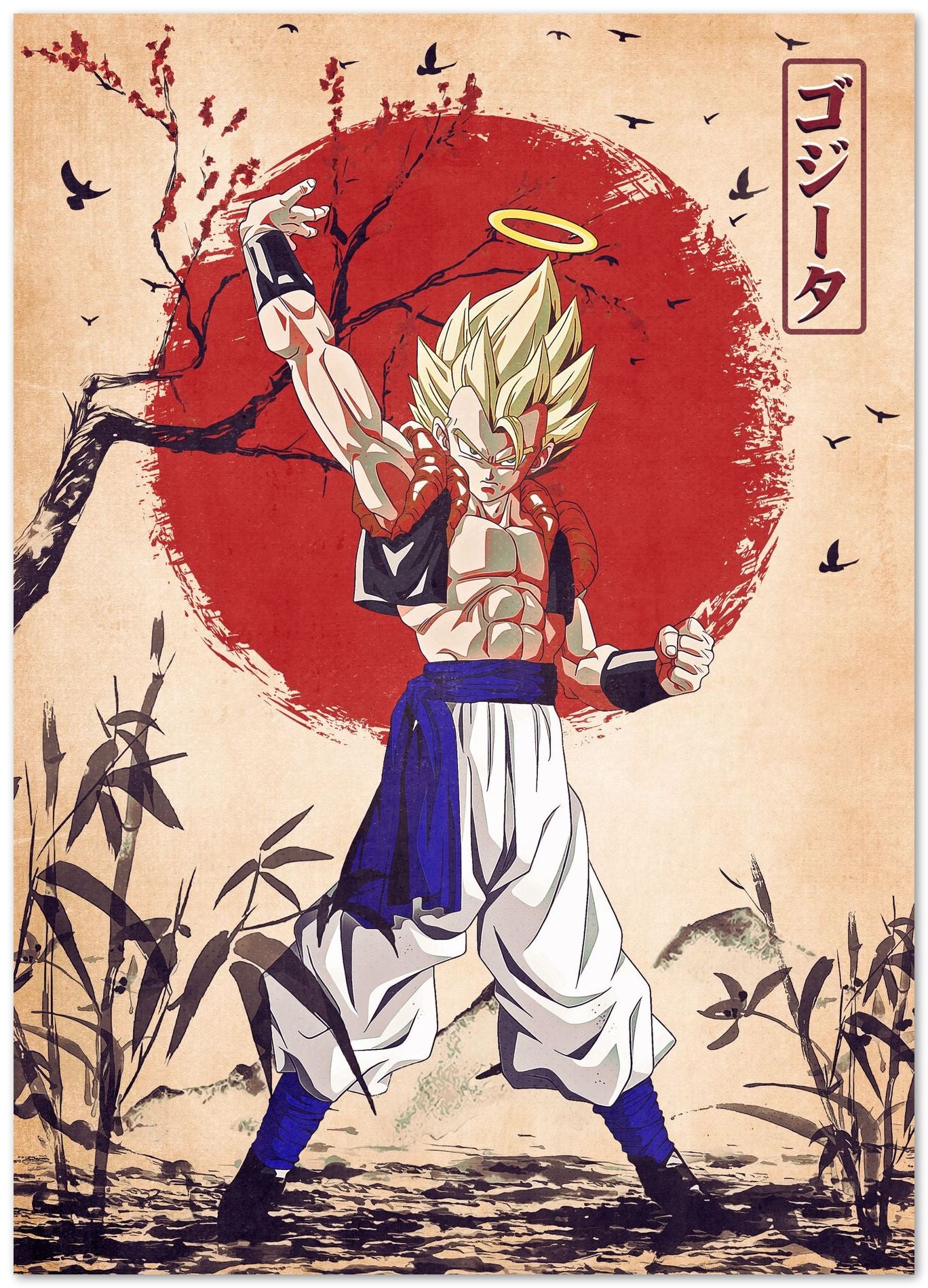 Gogeta - Dragon Ball Z - @ArtCreative