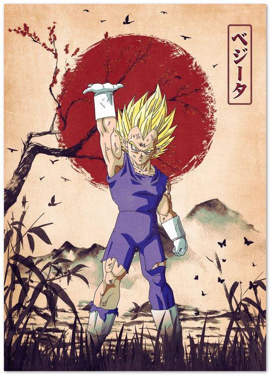 Vegeta, Dragon Ball - @ArtCreative