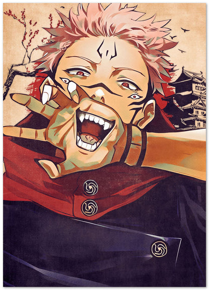 Sukuna, Jujutsu Kaisen - @ArtCreative