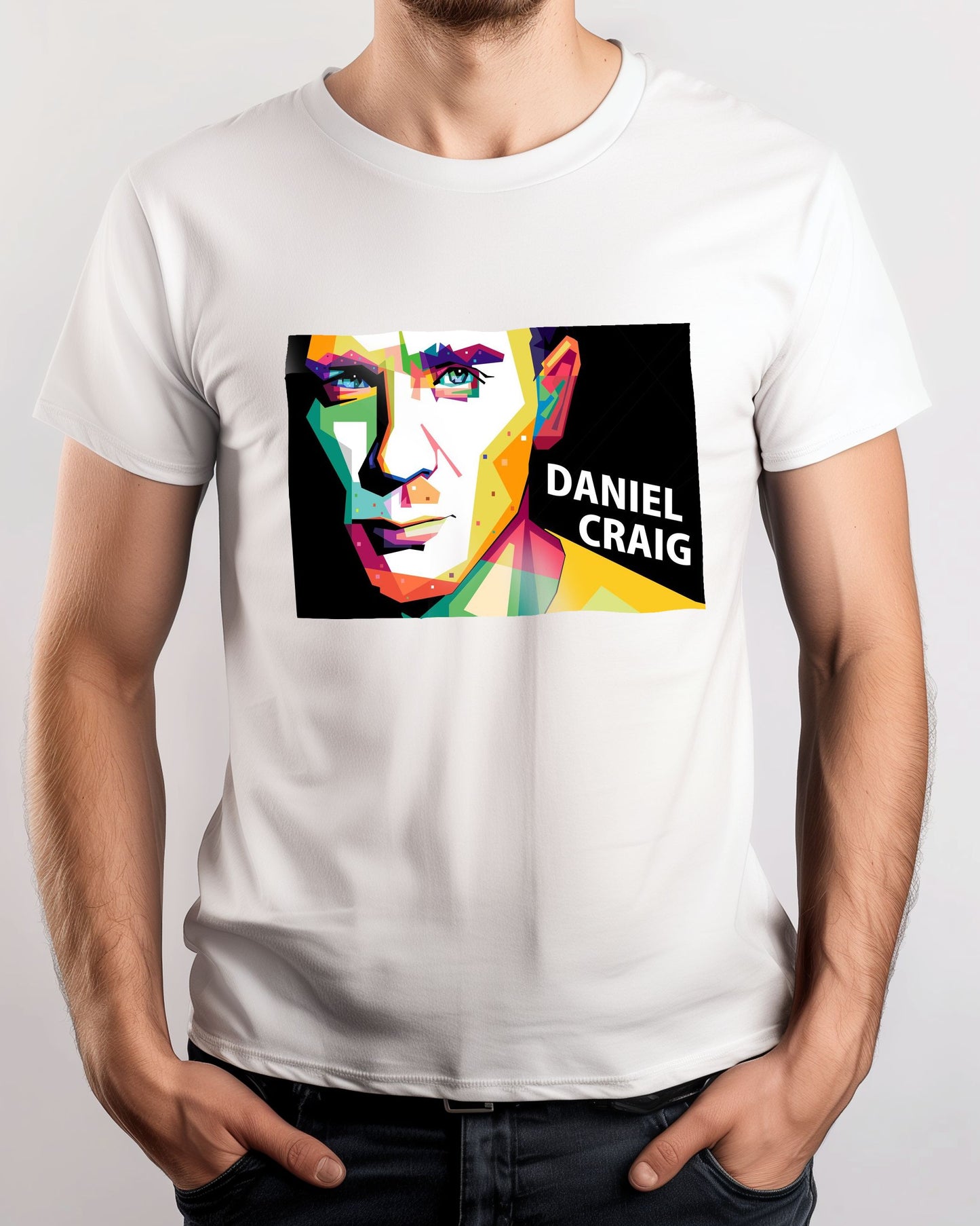 Daniel Craig  pop art - @AsranVektor