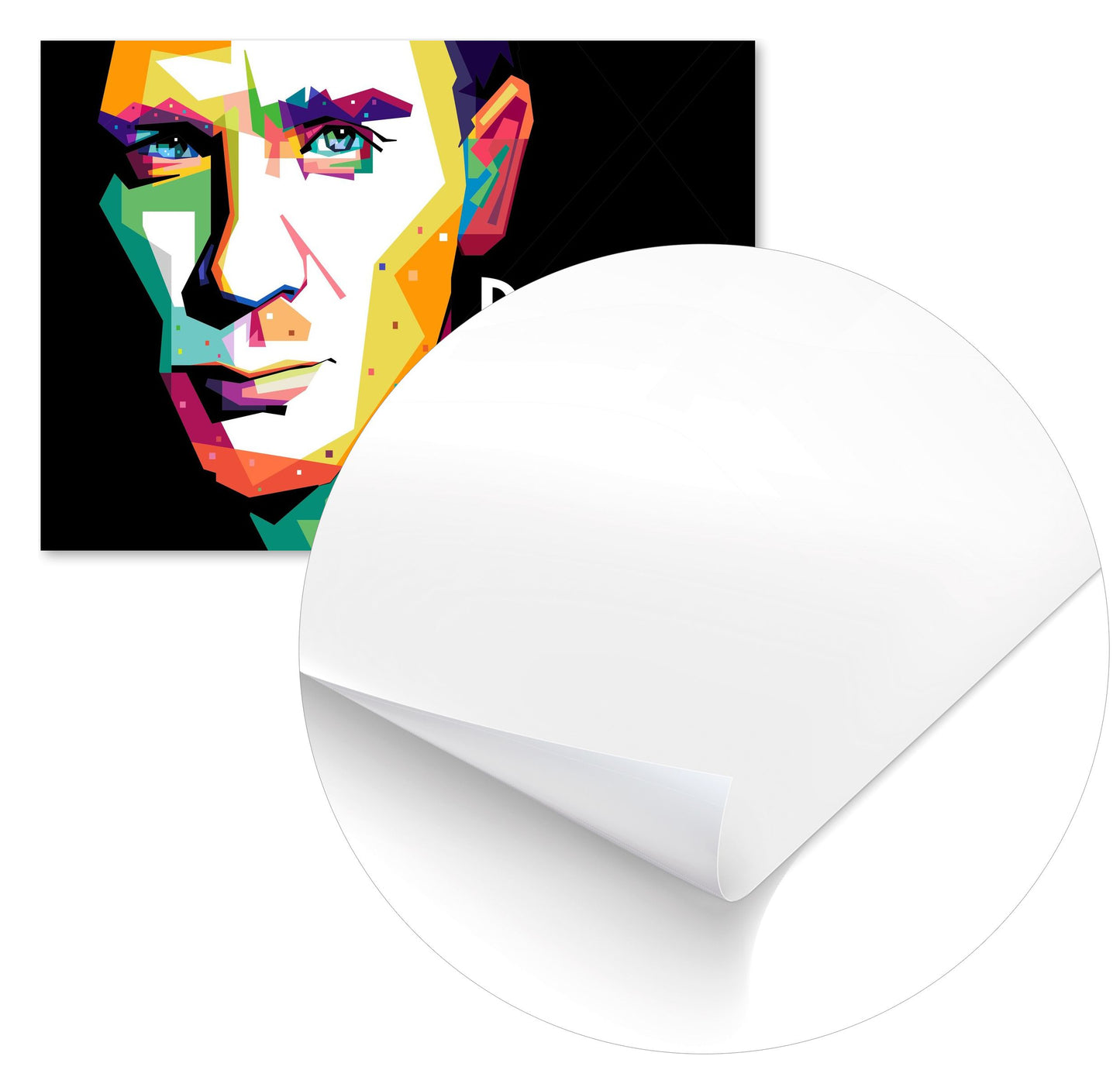 Daniel Craig  pop art - @AsranVektor