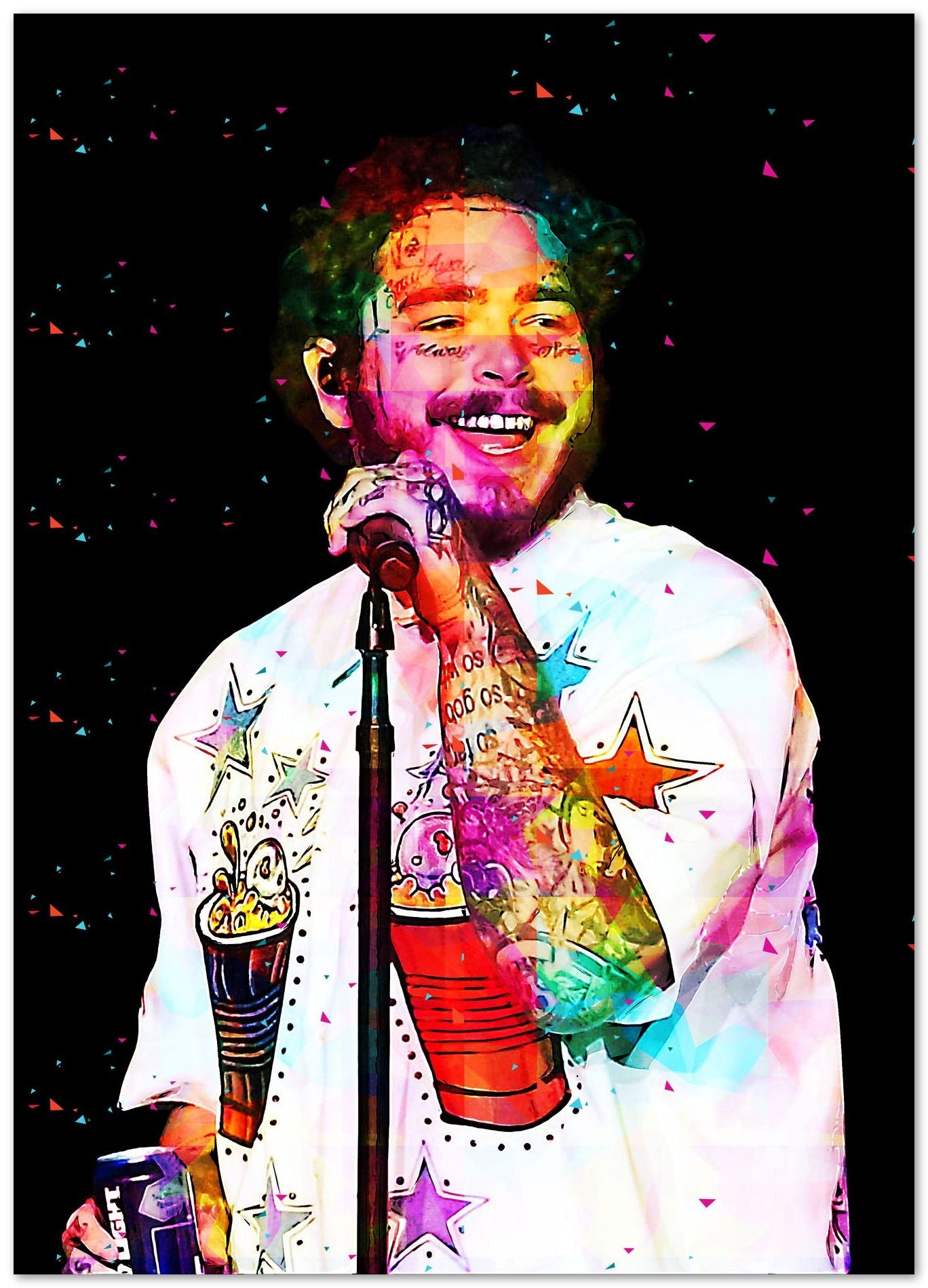 Post Malone  - @ColorfulArt